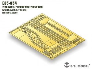 E.T. Model E35-054 WWII Soviet JS-2 Fender (For TAMIYA 35289) (1:35)