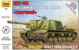 Zvezda 5026 Soviet Tank Destroyer ISU-152 (1:72)