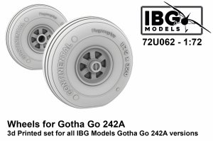 IBG 72U062 Wheels for Gotha Go-242A 1/72