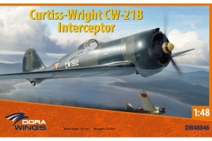 Dora Wings 48046 Curtiss-Wright CW-21B Interceptor 1/48
