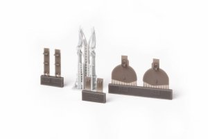 Eduard 6481174 A6M undercarriage legs PRINT for EDUARD 1/48