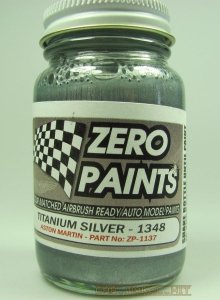 Zero Paints ZP-1137-1348 Aston Martin DBS - Titanium Silver 60ml