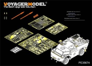 Voyager Model PE35674 Morden German Fennek LGS-Dutch Version (For TRUMPETER 05533) 1/35