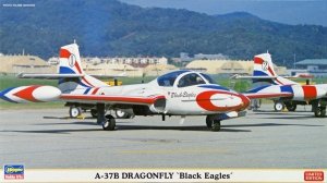 Hasegawa 02072 A-37B Dragonfly Black Eagles (2 plane set) 1/72