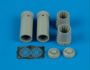 Aires 7186 F/A-18C exhaust nozzles - opened 1/72 HASEGAWA