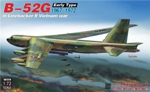 Modelcollect UA72210 B-52G Early Type 1967-1972 in Linebacker II Vietnam war 1/72