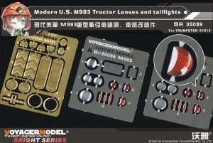 Voyager Model BR35098 M983 Tractor Lenses and taillights (For TRUMPETER 01021) 1/35