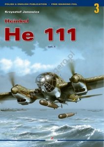Kagero 3003 Heinkel He 111 vol. I EN/PL (no decals)