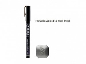 Gaahleri GM-MS02 Metallic Series Markers Stainless Steel