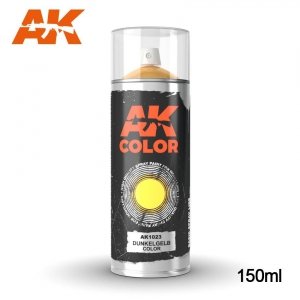 AK Interactive AK1023 DUNKELGELB SPRAY 150ml