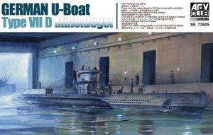 AFV Club 73505 German U-Boat Type VIID Minenleger