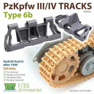 T-Rex Studio TR85026 PzKpfw.III/IV Tracks Type 6b 1/35