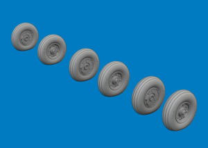 Eduard 672393 Chinook HC.1 wheels AIRFIX 1/72