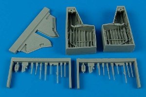 Aires 4399 Hawker Typhoon wheel bay 1/48 Hasegawa