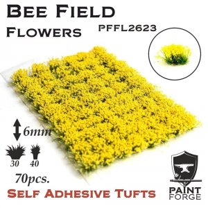 Paint Forge PFFL2624 Bee Field Flowers 6mm