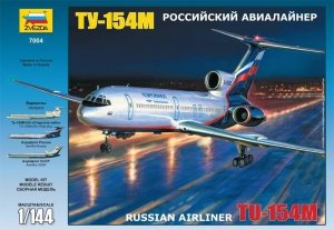 Zvezda 7004 Tu-154M Russian Airliner