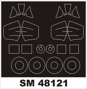 Montex SM48121 Spitfire Mk.VIII ICM 1:48