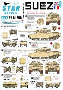 Star Decals 35-C1256 1956 Suez Crisis 1 1/35