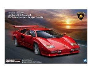 Aoshima 01155 LAMBORGHINI COUNTACH 5000 QUATTROVALVOLE INJECTION Ver(Overseas) 1/24