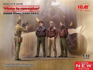 ICM 32116 Photo to remember USAAF Pilots (1944-1945) 1/32