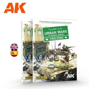AK Interactive AK548 URBAN WARS IN MODERN CONFLICTS (ES/EN)