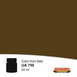 Lifecolor UA759 Exhausted Umber 22ml