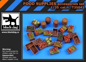 Black Dog T35041 Food supplies 1/35