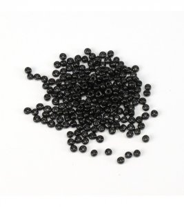 ARTESANIA LATINA 8658 Czarne Koraliki / Black Metal Parrel Trucks for Rigs 3 mm 200 szt