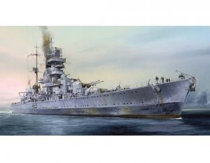 Trumpeter 05767 German cruiser Prinz Eugen (1945) 1:700