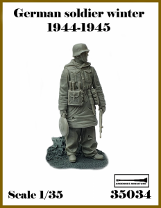 Ardennes Miniature 35034 GERMAN SOLDIER WINTER 1944-1945 1/35