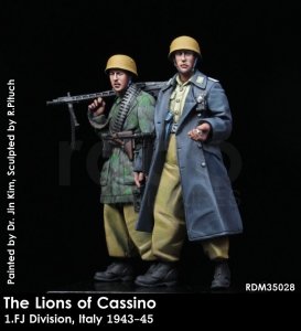 RADO Miniatures RDM35028 The Lions of Cassino/1. FJ Division, Italy (1943-45) 1/35