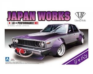 Aoshima 00980 LB WORKS JAPAN 4Dr 1:24