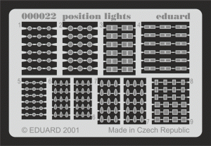Eduard 00022 Position lights