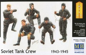Master Box 3568 Soviet Tank Crew 1943-1945 (1:35)
