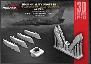 RESArm 48-05018 L-39 - Pylons and APUs (3D resin printing) 1/48