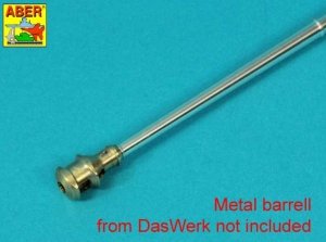 Aber 16l-31 Early Gun Barrel Muzzle Brake for Panzer IV H / StuG III G and PaK 40 1/16
