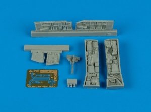 Aires 4349 A-7E Corsair II electronic bay 1/48 Hasegawa