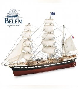 ARTESANIA LATINA 22519 Francuski żaglowiec szkolny Belem 1/75