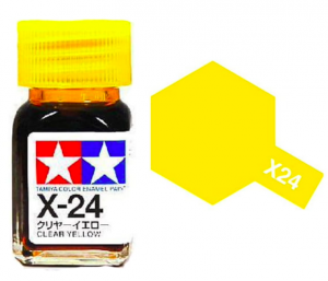 Tamiya X24 Clear Yellow (80024) Enamel Paint