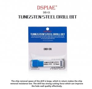 DSPIAE DB-01 1.1mm Tungsten Steel Drill Bit / Wiertło ze stali wolframowej
