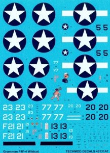 Techmod 48131 Grumman F4F-4 Wildcat 1/48