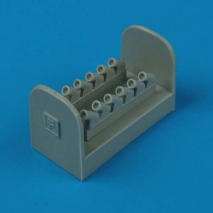 Quickboost QB72240 Spitfire Mk. XIV exhaust - round 1/72