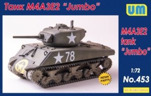 Unimodels 453 M4A3E2 tank Jumbo 1/72