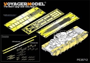 Voyager Model PE35712 WWII Russian T-35 Heavy Tank Fenders/Track Covers (For HobbyBoss 83841) 1/35