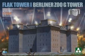 Takom 6004 Flak Tower I Berliner Zoo G Tower 1/350