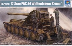 Trumpeter 05523 German 12.8cm PAK 44 Waffentrager Krupp 1 (1:35)