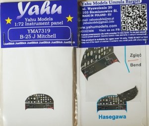 Yahu YMA7319 B-25J Hasegawa 1/72