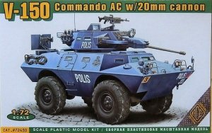 Ace 72430 Commando Car 20mm or 90 mm gun 1:72