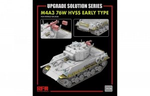 Rye Field Model 2026 M4A3 76W HVSS EARLY TYPE UPGRADE SOLUTION SERIES 1/35