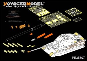 Voyager Model PE35697 WWII German KINGTIGER Final version (For TAMIYA/DRAGON/ACADEMY) 1/35